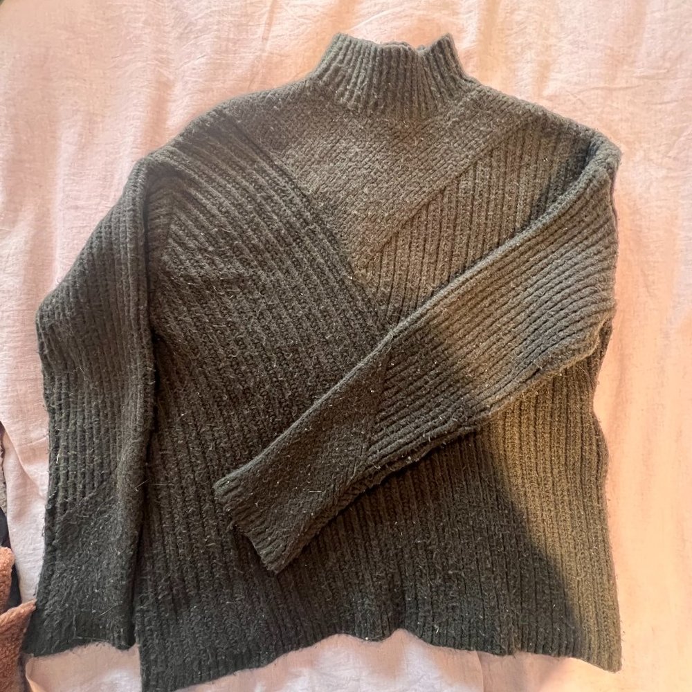 Prologue Olive Green Sweater